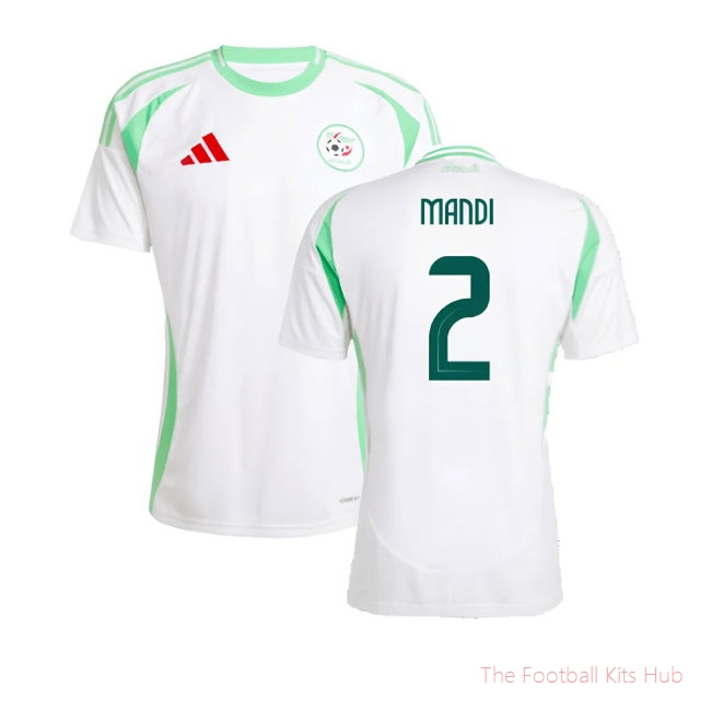 Premier Algeria Mandi 2 Home Shirt 2024/25 Sports Edition-Unisoccer Shop